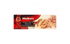 Walker's Toffee & Pecan Biscuits   Box  150 grams